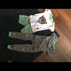 Set of two scientists pajamas